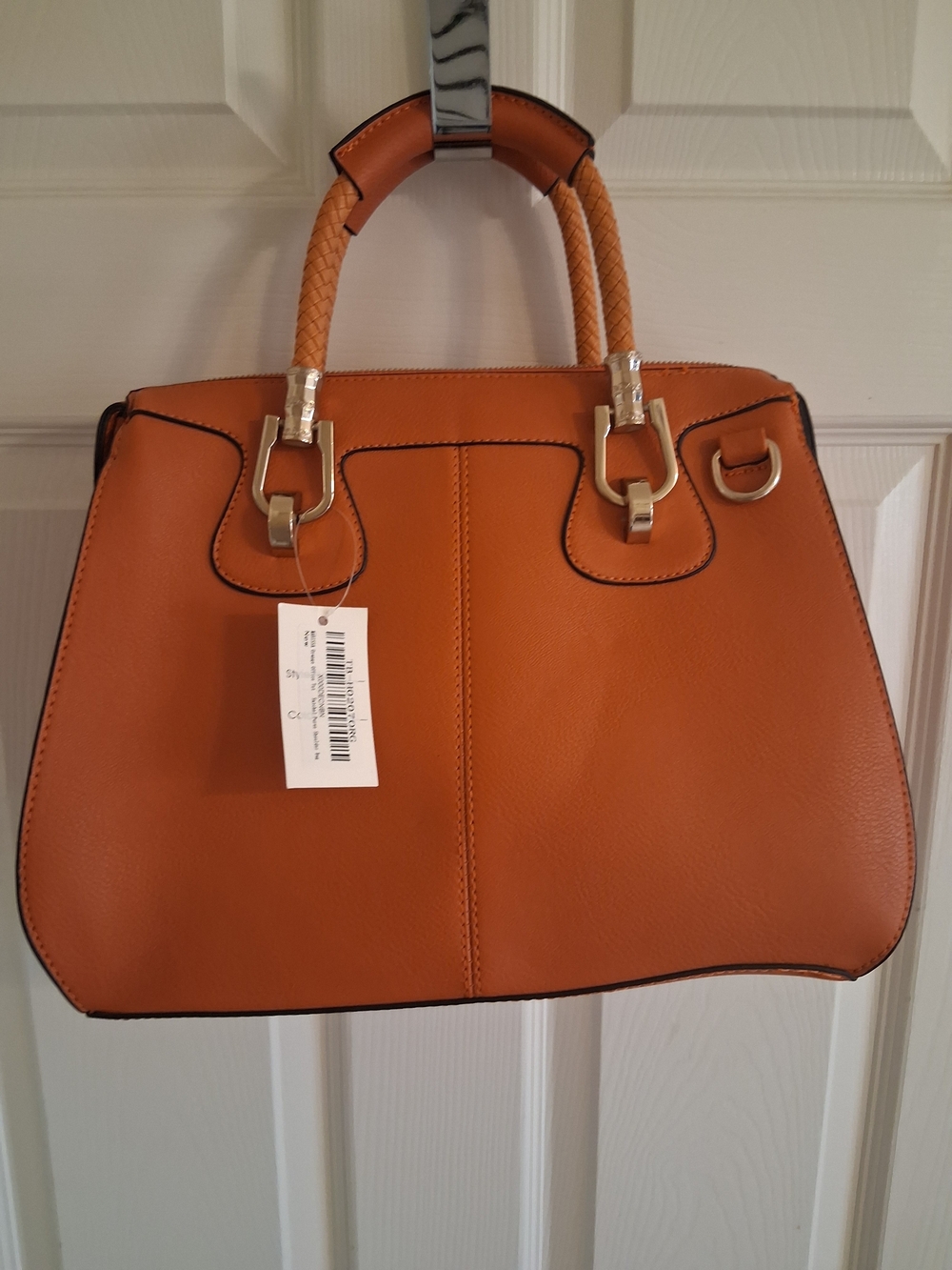 Women’s Structured Satchel Handbag - Tan